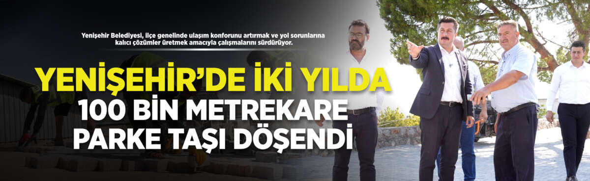 Yenişehir Belediyesi, ilçe genelinde ulaşım