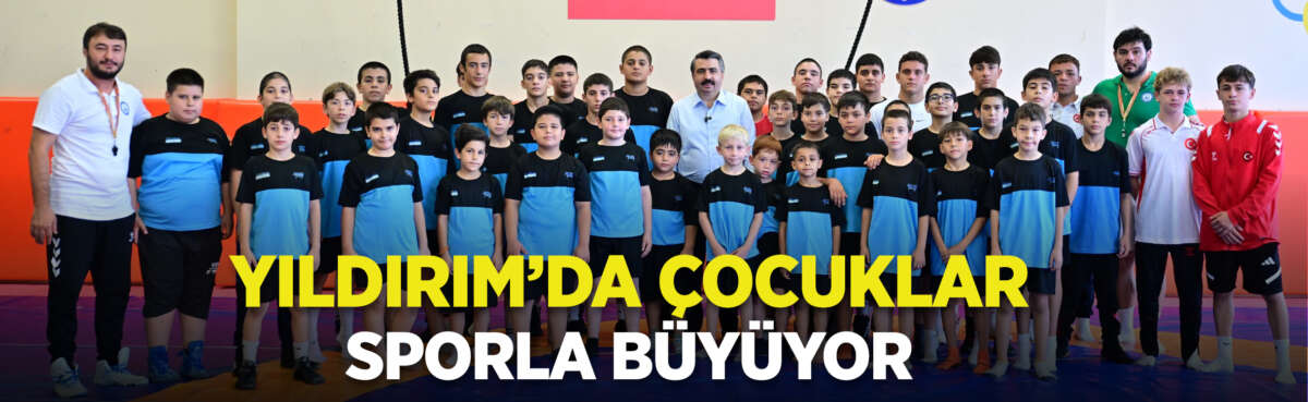 Yıldırım Belediyesi’nin düzenlediği Yaz Spor
