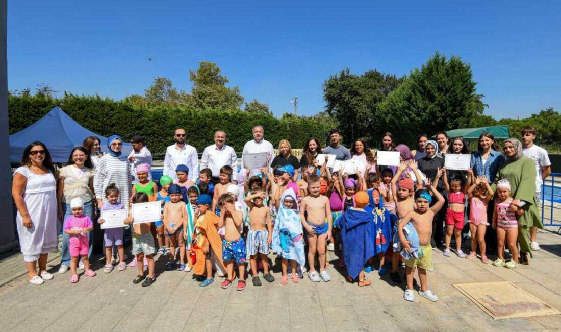 Geleceğin yüzücüleri Osmangazi’de yetişiyor Osmangazi Belediyesi’nin çocukları erken