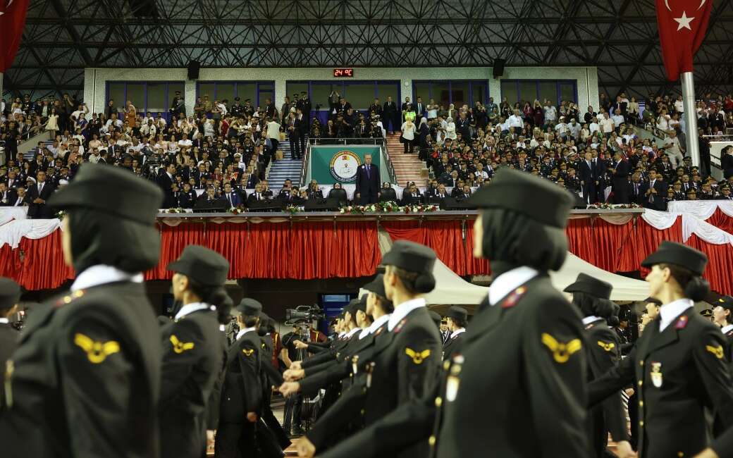 Erdoğan: “Yeni sistemin kutup başlarından biri olmak için çalışıyoruz” Cumhurbaşkanı Recep Tayyip Erdoğan,
