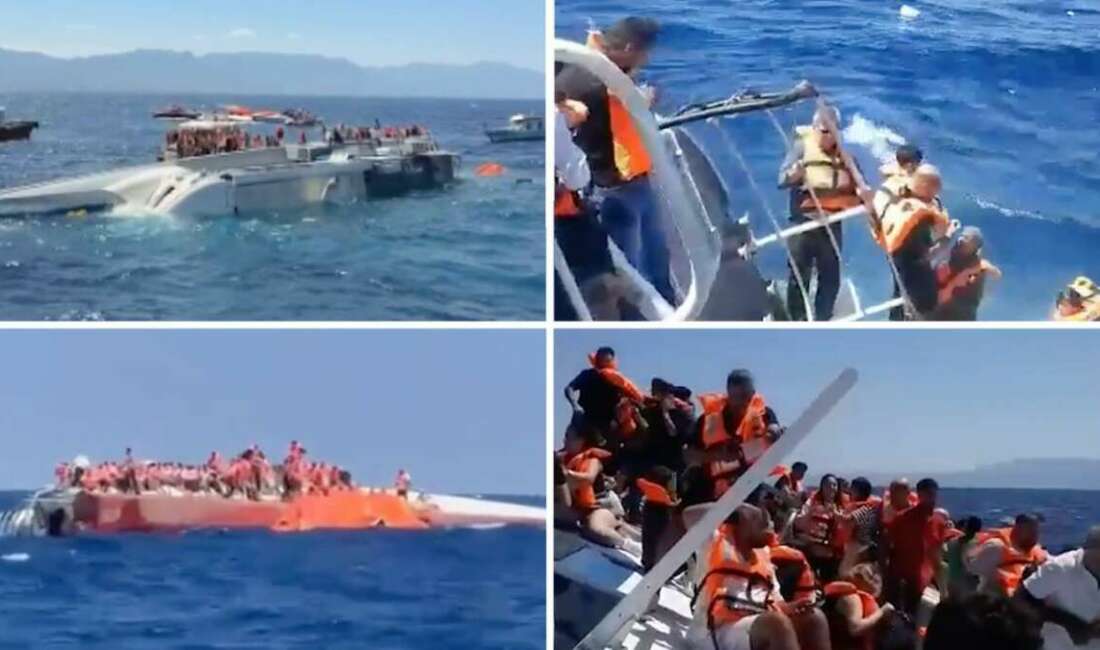 Girne’de feribot faciası; Can kayıpları var… KKTC Başbakanı Üstel, alabora