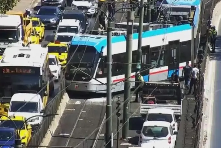 T1 Kabataş-Bağcılar Tramvay Hattı'nda