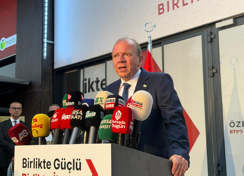 BTSO başkan adayı Matlı’nın Birlikte Çalışma Merkezi’nin açılışı yapıldı