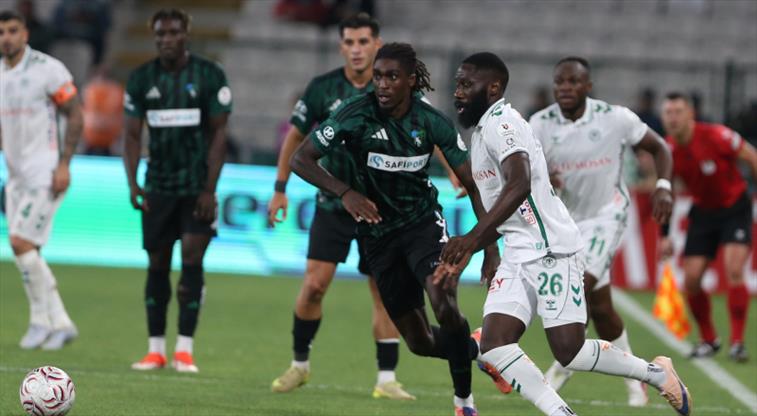 Konya’da Kocaelispor kazandı Trendyol Süper Lig'in 3.
