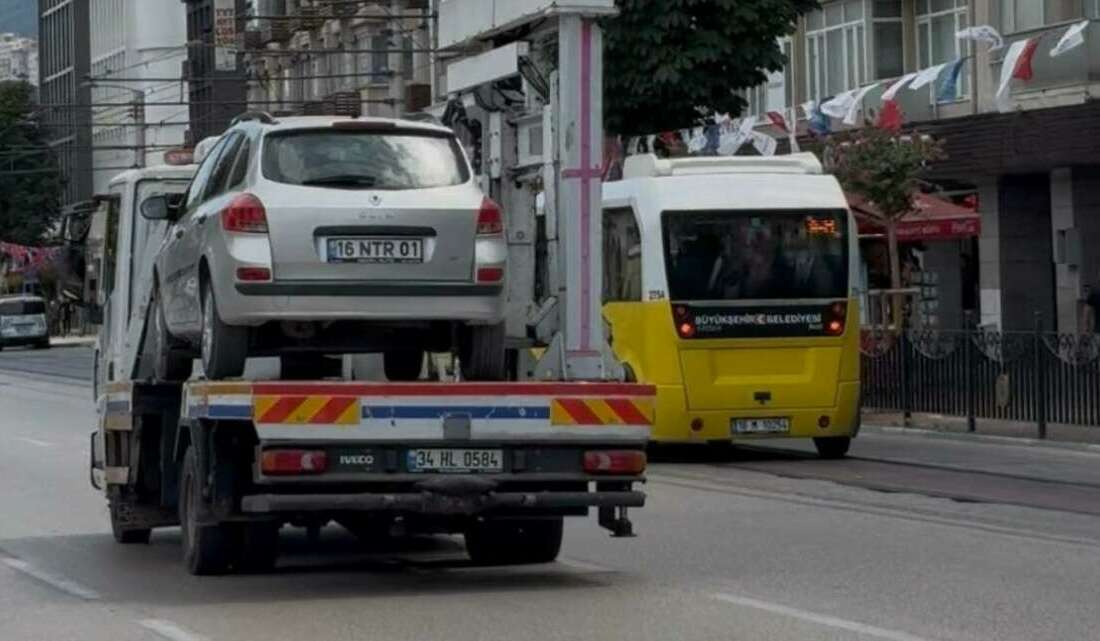 Bursa’da park yasağı olay yerler denetlendi! Bursa’nın Osmangazi ilçesinde hafta
