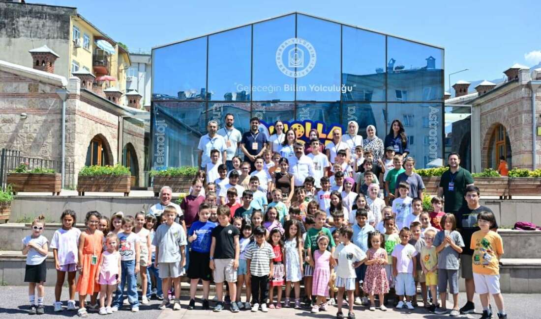 Bursa Yıldırım’da çocuklar bilim ve sanatla buluşuyor Yıldırım Belediyesi, Molla Yegan