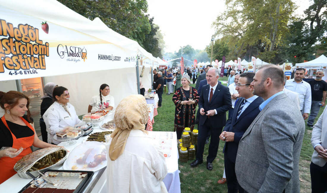 İnegöl’de lezzet fırtınası! 200’ü aşkın yöresel tat Türkiye vitrininde Bursa’nın üretim ve gastronomi merkezi