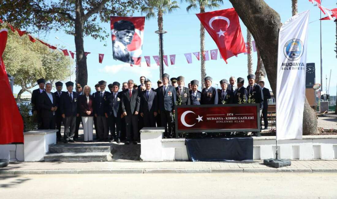 Başkan Dalgıç; Gazilerimizin isimlerini Mudanya’nın hafızasında yaşatmak istiyoruz Mudanya Belediyesi, Kıbrıs gazilerinin