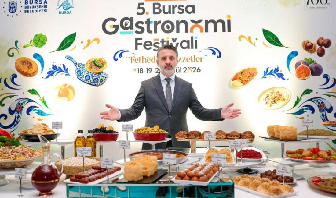 Şahin Biba; Herkesi 3 gün sürecek bu muhteşem şölene bekliyoruz Bursa Büyükşehir Belediyesi tarafından