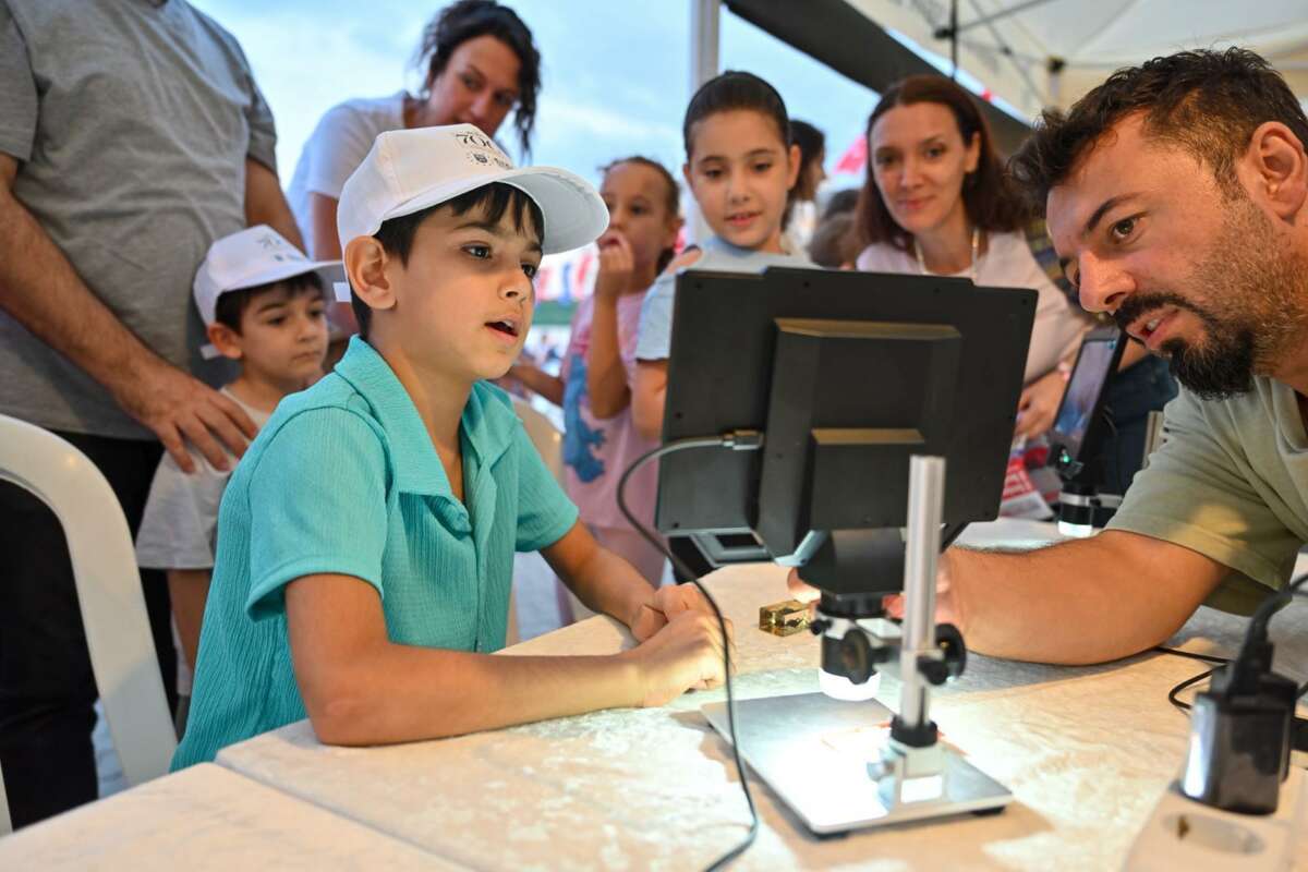 Bursa’da çocuklar bu şenlikte çok eğlendi