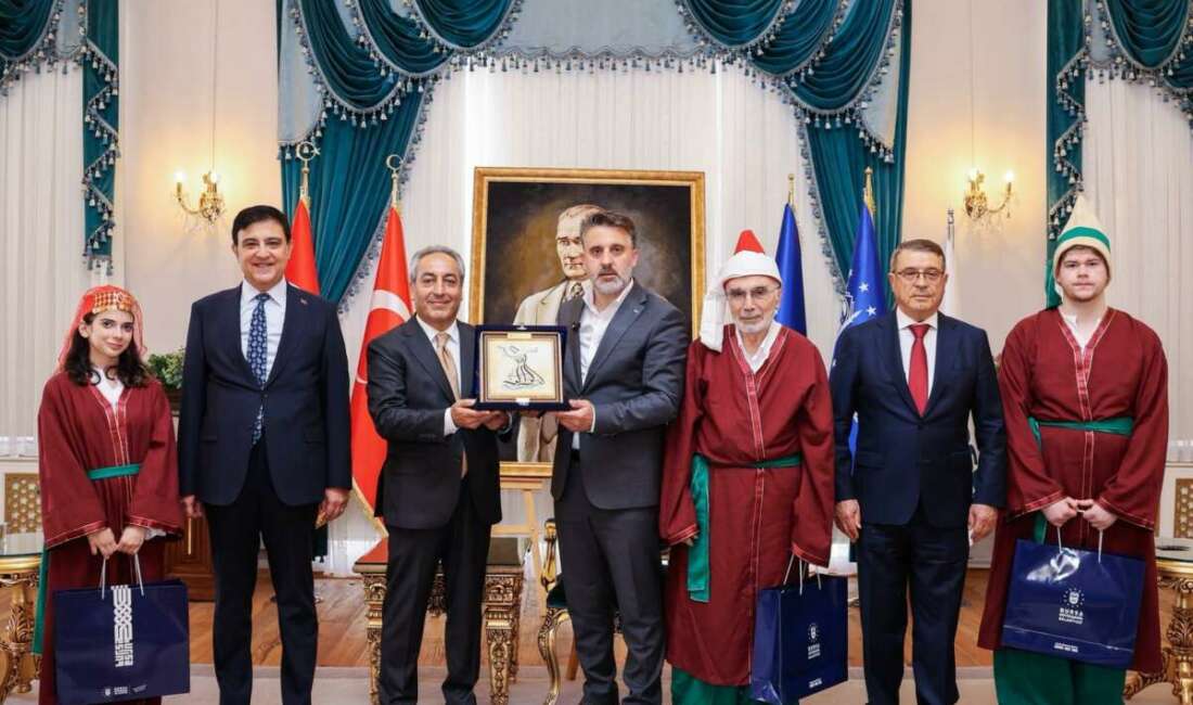 Bursa Büyükşehir Başkan Vekili Biba, Ahileri ağırladı Bursa Büyükşehir Belediye Başkan