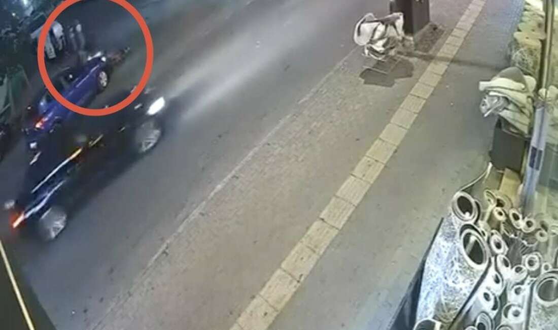 Bursa’da otomobille çarpışan motokurye yaralandı Yıldırım’da otomobil ile motosikletin