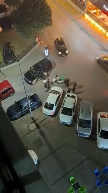 Bursa’da otomobil ile motosiklet sürücüsünün sözlü tartışması! Bursa'da iddiaya göre otomobil