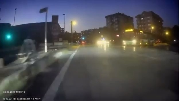 Bursa'da kırmızı ışık ihlali
