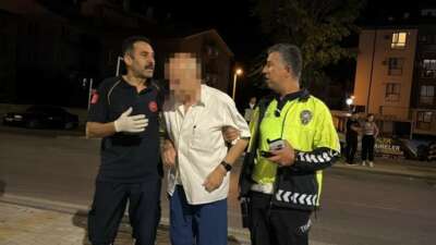 Direksiyon başında kalp krizi geçirdi, polisten yardım istedi Aksaray’da araç kullanırken kalp krizi