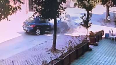 Bursa'nın İnegöl ilçesinde meydana gelen