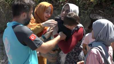 Bursa'da mevsimlik işçi olarak çalışan