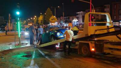 Düzce-Bahçeşehir bağlantı yolu Metek Kavşağı’nda