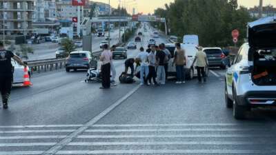 Bursa-Mudanya yolu Güzelyalı giriş köprü
