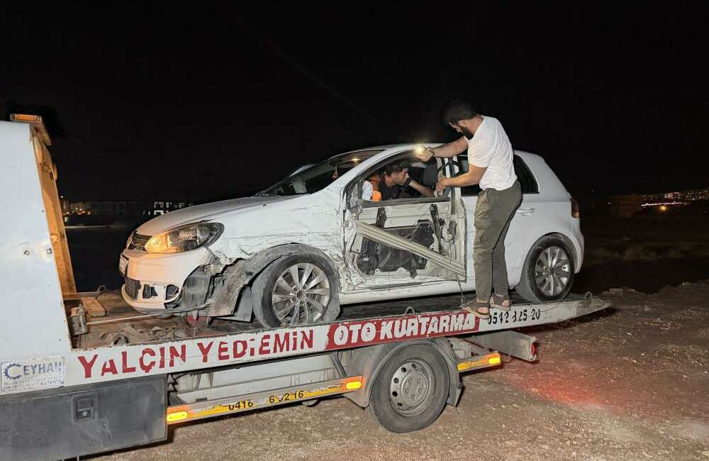 Adıyaman’da, bir panelvan sürücüsü