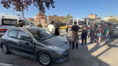 Bursa'da, yola çıkan araca