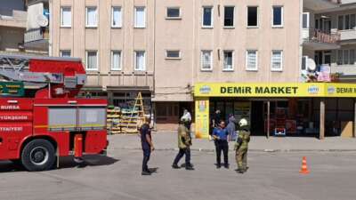 Bursa’nın İnegöl ilçesinde 6 katlı