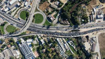 Bursa Büyükşehir Belediyesi'nin Mudanya yolu