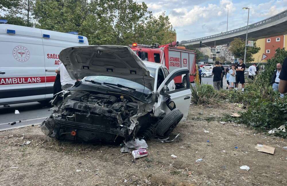 İstanbul Küçükçekmece’de yola çıkan