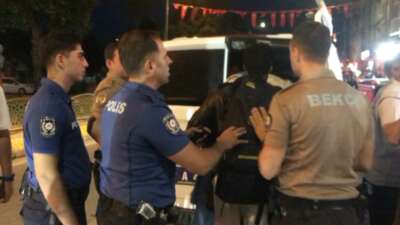Edirne’de polis ekiplerince bir eve