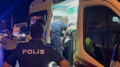 Bursa'da gece saatlerinde meydana gelen
