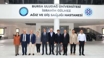 Bursa Uludağ Üniversitesi Ağız ve Diş Sağlığı hastanesi inşaatı hızla ilerliyor