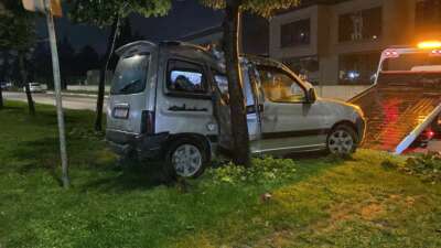 Bursa’nın İnegöl ilçesinde yağış nedeniyle