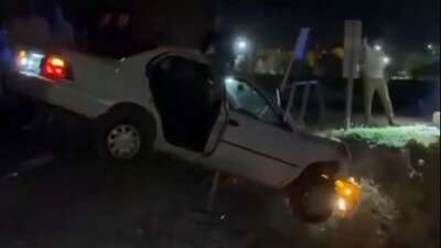 Şanlıurfa'nın Eyyübiye ilçesinde köpeğe çarpmamak