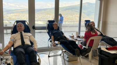 Gemlik Adliyesinde, Türk Kızılay tarafından
