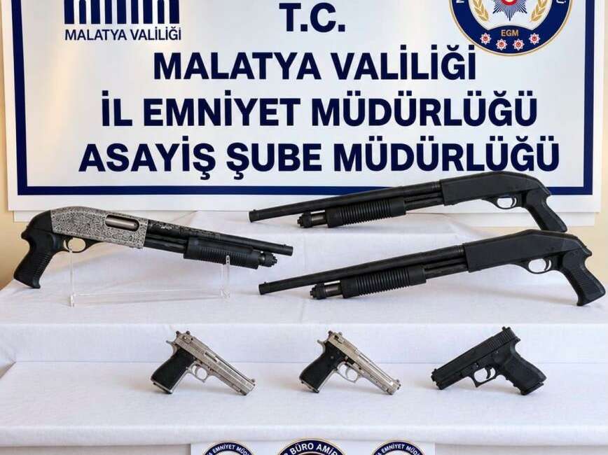 İş yeri kurşunlama olaylarına 5 tutuklama Malatya'da meydana gelen iş