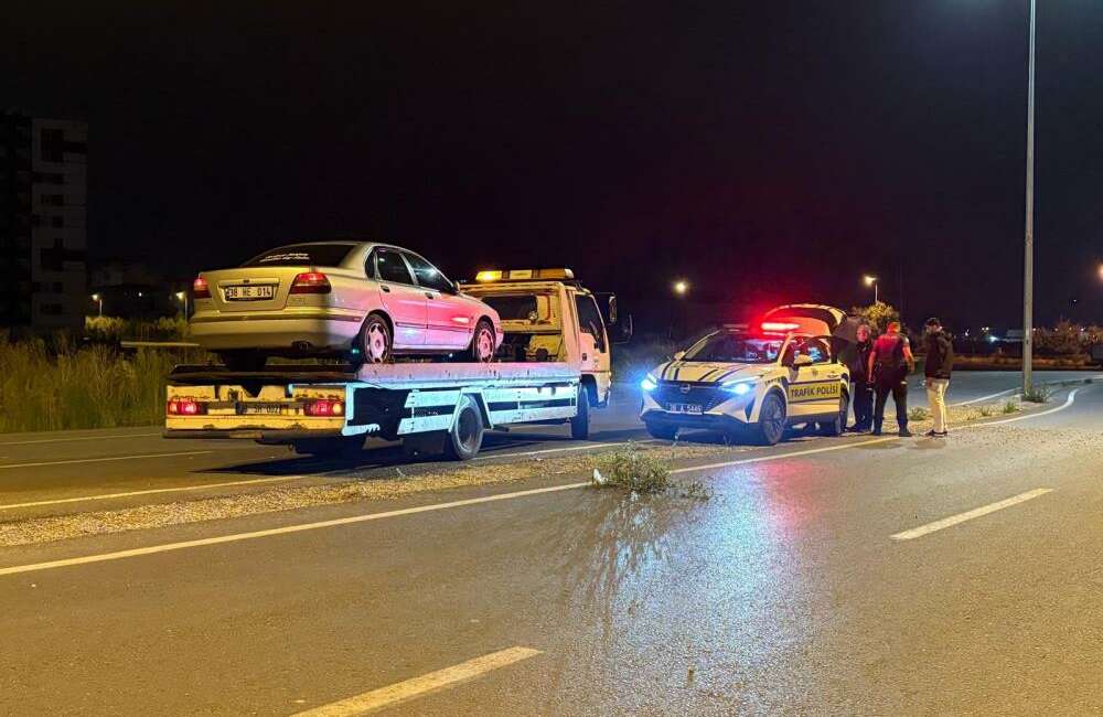 ‘Dur’ ihtarına uymayan alkollü sürücü cezayı yedi Kayseri'nin Kocasinan ilçesinde