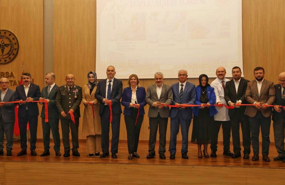 Bursa Şehir Hastanesi'nde üç