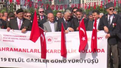 Bursa'da 19 Eylül Gaziler Günü