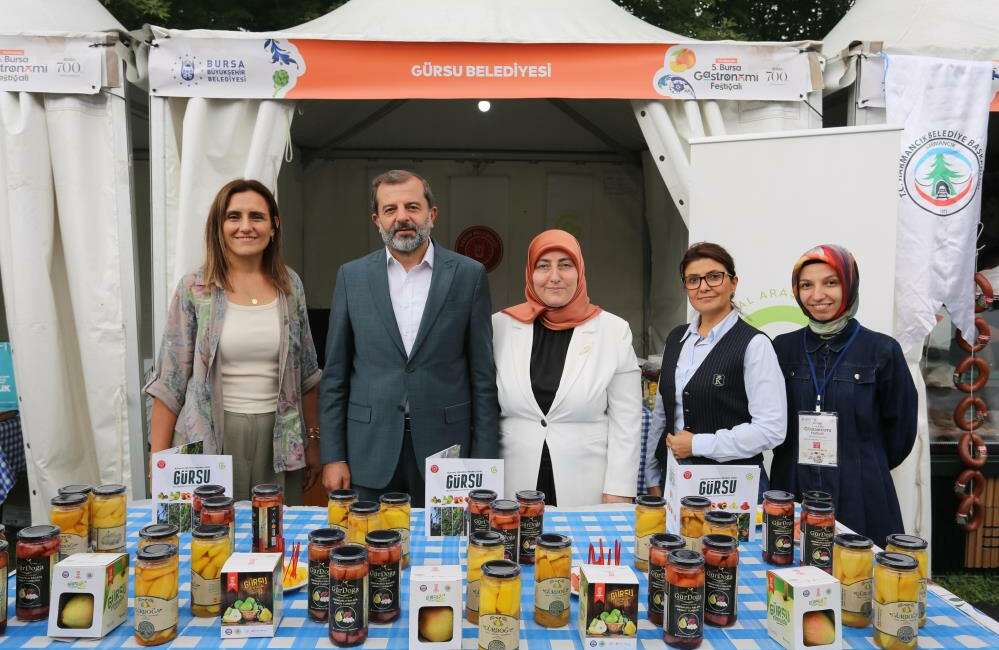 Gürsu Ovası’nın eşsiz lezzetleri festivalde büyük ilgi gördü Türkiye'nin gastronomi başkentlerinden Bursa,