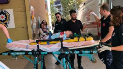 Bursa'nın İnegöl ilçesinde 2 yaşındaki