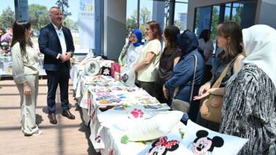 Karacabey Belediyesi, vatandaşları ebru, punch,