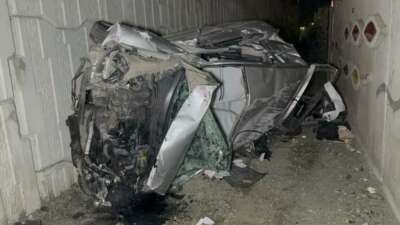 Samsun’un İlkadım ilçesinde otomobilin kamyonete
