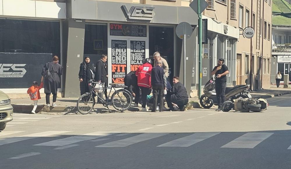 Bursa'nın İnegöl ilçesinde otomobil