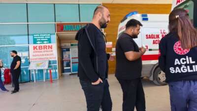 Bursa'nın İnegöl ilçesinde bir içecek