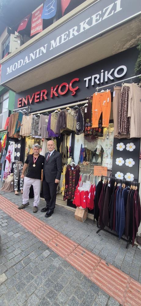 Recep Altepe’den şampiyon Atlet Enver Koç’a Kıbrıs Maratonu öncesi ziyaret