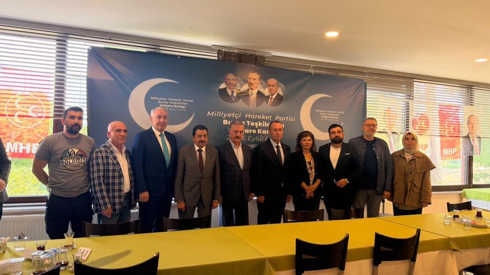 MHP Bursa teşkilatları İznik’te kampa girdi Milliyetçi Hareket Partisi (MHP)