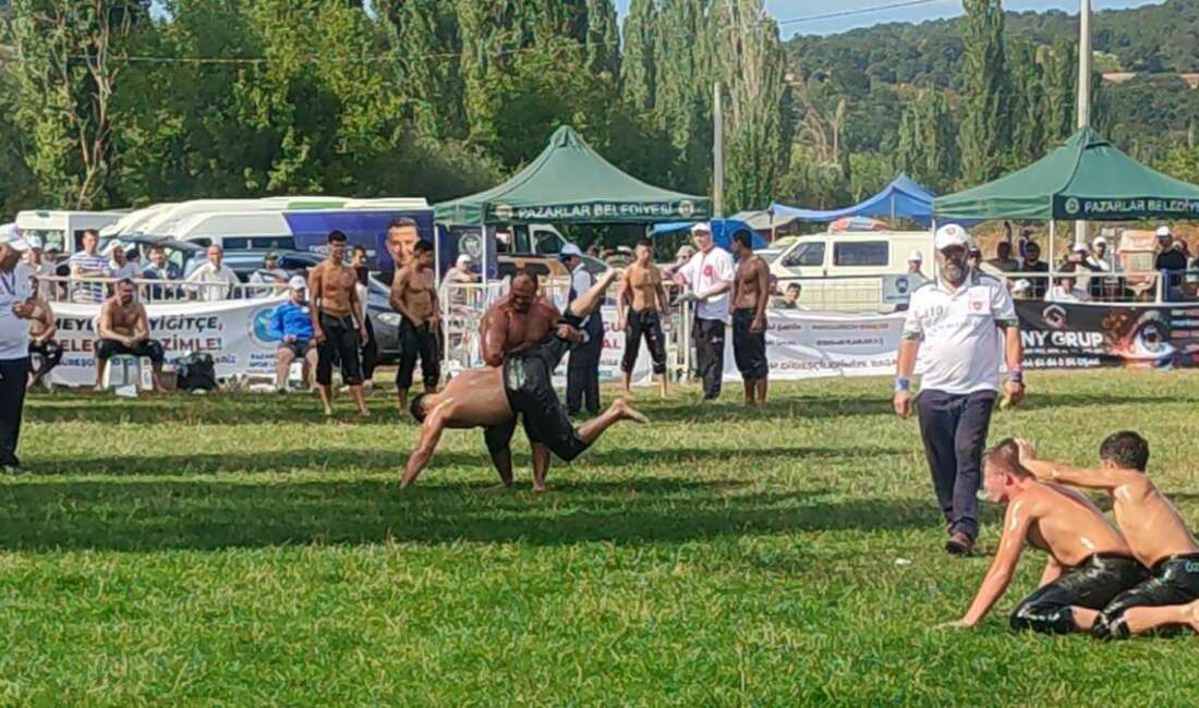 Pazarlar Yağlı Güreşleri’nde başpehlivan Osman Kan oldu Kütahya’nın Pazarlar ilçesinde ilk