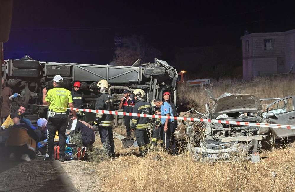 Gaziantep'in Nurdağı ilçesinde yolcu