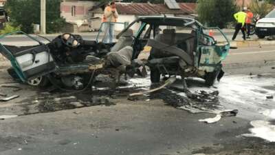 Konya’nın Ereğli ilçesinde alkollü sürücünün