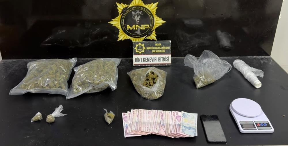 Mersin'de narkotik ekiplerinin